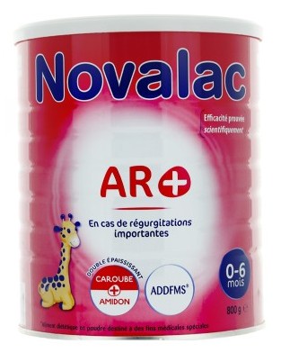 Novalac AR+ 1 Lait 0-6 Mois 800g
